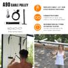 Angles90 Suspension Pulley Trainer - A90 Strength Set, 440 lb - Indoor & Outdoor Use with Portable Pulley Gym - Joint-Friendly Motion with Suspension Trainers - Compact Portable Workout Cables view 4