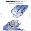 Airgo II US Divers Airgo 2 Easy Breathe Full Face Snorkel System Adult XS/Small view 3