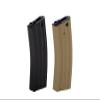 Lancer Tactical Full Metal M4/M16 300 Round High Capacity AEG Airsoft Magazine Clip High Tension Spring Feeds with Winding Wheel (Tan/Black X2) view 2