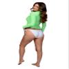 INGEAR Women's UV Sun Protection Long Sleeve Rash Guard Wetsuit Swimsuit Top (Seafoam, Large) view 2