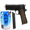 Lancer Tactical 350 FPS Army Armament Metal R31 1911 Airsoft Pistol Green Gas Blowback with 3000 Round 0.25g Bag of BBS view 1