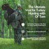 Drake Waterfowl Hunting Time & Motion Gunslinger Turkey Vest with Adjustable Chest/Waist Straps & Detachable Seat, Bottomland view 2