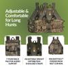 Drake Waterfowl Hunting Time & Motion Gunslinger Turkey Vest with Adjustable Chest/Waist Straps & Detachable Seat, Bottomland view 4