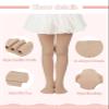 Century Star Ballet Tights for Girls Ultra- Soft Dance Tight Toddler Athletic Leggings(Toddler/Little Kid/Big Kid) 01 Pack Nude 1-3T view 4