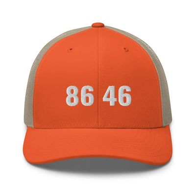 86 46 Republican Gift Trucker Cap Mesh Hat Adjustable