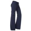 Women's Soft Cargo Pants Lightweight Outdoor High Waist Cargo Yoga Pants Wide Leg Casual Relaxed Fit Cargo Leggings Navy view 1
