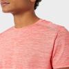 32 DEGREEES Mens Ultra-Sonic Active T-Shirt | Slim Fit | Breathable | Moisture Wicking | Anti-Odor | Reflective, Coralicious Space Dye, X-Large view 3