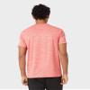 32 DEGREEES Mens Ultra-Sonic Active T-Shirt | Slim Fit | Breathable | Moisture Wicking | Anti-Odor | Reflective, Coralicious Space Dye, X-Large view 4