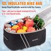 JXFUKAL Rear Bike Rack Bag with Rain Cover, 7L/9L/10L/12L Waterproof Bicycle Ebike Saddle Bag Cycling Pannier Trunk Carrier with Reflector & Adjustable Cord for Commuter Travel Outdoor view 2