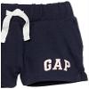 GAP Baby Girls Logo Shorts, Blue Galaxy, 6-12 Months US view 4