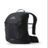 Gregory Salvo 16L H2O Unisex Day Hiking/Backpacking Hydration/Mountain Biking Backpack, 3L Water Reservoir/Bladder Included, One Size Fits All, Ozone Black view 1