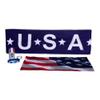 USA National Team Fans Soccer 4 Piece Kit Copa America Scarf Bandanna Bracelet & Body Paint Stick view 1