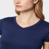 32 DEGREEES Womens Cool T-Shirt Dress | Moisture Wicking | Ultra-Soft | Anti - Odor | Side Slits, Inky Indego, X-Small view 4