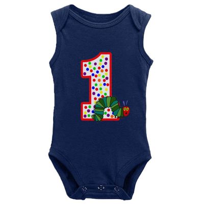 1st Birthday Hungry Caterpillar Infant 18-24 Months Climbing Sleeveless Romper Jumpsuit