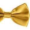Alex Palaus Collection Stylish Designer Bow Ties - Pre Tied, Adjustable Unisex Bowtie for Men, Women, Boys and Girls (TM) (Gold) view 2