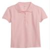 GAP Girls Uniform Polo Shirt, Light Shell Pink, Large US view 1