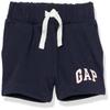 GAP Baby Girls Logo Shorts, Blue Galaxy, 0-3 Months US view 1