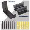 HIGHRAZON Bike Wall Mount, Pedal Mount Bike Rack for Garage, Bike Storage Hanger Bicycle, Heavy Duty Bike Hooks with Rubber Pad for Wall, Max 50LB, 1 Set view 4