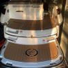 Boat EVA Faux Teak Decking Floor Compatible with 2003 Cobalt 246 Swim Platform view 4