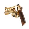 Lancer Tactical CoBranding Bo Manufacturer Chiappa Rhino Revolver 50DS .357 Magnum Style Airsoft Pistol Gold 330 FPS- Limited Edition view 3