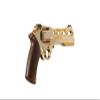 Lancer Tactical CoBranding Bo Manufacturer Chiappa Rhino Revolver 50DS .357 Magnum Style Airsoft Pistol Gold 330 FPS- Limited Edition view 4