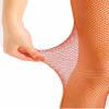 VINICUNCA Girls Fishnet Stockings for Princess Dress High Waist Mesh Tights Cute Pattern Knit Socks (7-14 Years, Chocolate-mini Grid) view 2