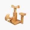 Yoga Stump Set - Adjustable Wooden Props for Iyengar Yoga, Ideal for Backbending and Advanced Poses view 1