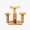 Yoga Stump Set - Adjustable Wooden Props for Iyengar Yoga, Ideal for Backbending and Advanced Poses view 2