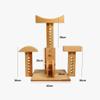 Yoga Stump Set - Adjustable Wooden Props for Iyengar Yoga, Ideal for Backbending and Advanced Poses view 4