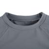 KAKU NANU Boys Rash Guard UPF 50+ Sun Shirt Toddler Short SleeveDark Grey2T view 3