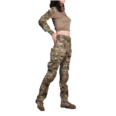 Military BDU G3 Combat Uniform Woman Shirt Pants Airsoft Uniform (Small)