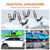 HIGHRAZON Kayak Roof Rack, 2 Pair J-Bar Roof Rack with 4 Ropes. Heavy Duty Kayak Roof Carrier for Your Canoe SUV and Trucks view 2