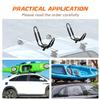 HIGHRAZON Kayak Roof Rack, 1 Pair J-Bar Roof Rack with 2 Ropes. Heavy Duty Kayak Roof Carrier for Your Canoe SUV and Trucks view 2