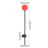 5pcs Winter Ice Fishing Rod Pole Tip Portable Winter Fishing Pole Ice Finishing Rod Spring for Outdoor Winter Fishing Tackle Auxiliary Equipment(M) view 2