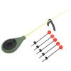 5pcs Winter Ice Fishing Rod Pole Tip Portable Winter Fishing Pole Ice Finishing Rod Spring for Outdoor Winter Fishing Tackle Auxiliary Equipment(M) view 4