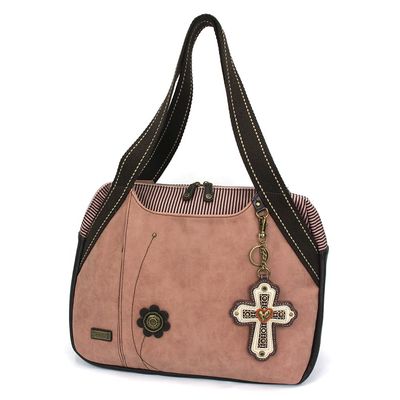 Chala Bowling Bag - Cross - Dusty Rose