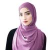 ANKOMINA Women Soft Chiffon Rhinestone Long Scarf Shawl Fashion Muslim Hijab Head Wrap Scarves view 2