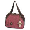 Chala Bowling Bag - Cross - Burgundy view 1
