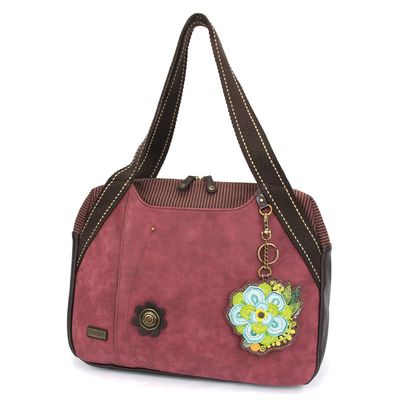 Chala Bowling Bag - Succulent - Burgundy