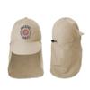 Custom Embroidered Sun Hat Neck&Ear Flap Adjustable UPF 30+ UV Protection Hiking Safari Fishing Hats for Women and Men Stone view 4