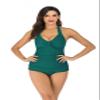 Honeystore Women's Two Piece Adjustable Straps Padded Tankini Bikini Set DS12A-Green M view 3