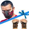 Sparthos Training Mask [Red Camo] x Wrist Wraps view 1