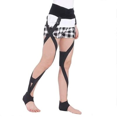HCCTOZZ Leg Correction Belt X-Type O-Type Orthosis, Knees Valgus Deformity Correction for Unisex O/X Children and Adult Durable Easy to Correct Leg(Color:S-S)