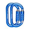 CAMNAL Heavy Duty Carabiner, 25kn(About 5620 lbs) Oval Auto Locking Carabiner Clip O-Shape Rock Climbing Carabiner Lightweight Caribeener for Climbing, Mountaineer, Aerial Work view 1