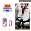 CAMNAL Heavy Duty Carabiner, 25kn(About 5620 lbs) Oval Auto Locking Carabiner Clip O-Shape Rock Climbing Carabiner Lightweight Caribeener for Climbing, Mountaineer, Aerial Work view 4