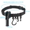 Adjustable Fishing Wading Belt with Rod Holder, Fit Waist up to 55" view 3