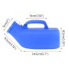 YNGJUENCP Urinals for Men Portable Urinal 1200ml Ounce,for Hospital Camping Car Travel Home 1 Pack (Blue)(Size:5pcs) view 2