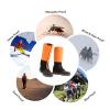 Hiking Leggings 1 Pair Waterproof Leggings, Anti Snake Bite Leggings, Rain and Snow Protection Cover Ultra Light Boots Leggings, Hiking, Skiing, Wading Leggings Snow Boots ( Color : A , Size : Large ) view 3