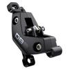 SRAM DB8 Disc Brake Caliper - 4-Piston Post Mount Hydraulic Brake with Mineral Oil, Forged Aluminum Body, Diffusion Black Finish, Compatible with SRAM Code Pads, High-Performance Cycling Component for view 1