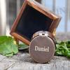 WORLDMART Compass, Retirement Gift, Engraved Compass, Customized Brass Compass for Anniversary, Birthday, Graduation Day, Confirmation Gift, Valentine Gift, Parting Gift, (Own Customized) view 2